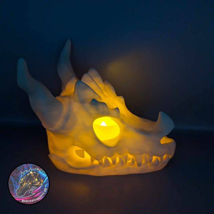 Dragon Skull Light – Mythical Fantasy Home Décor