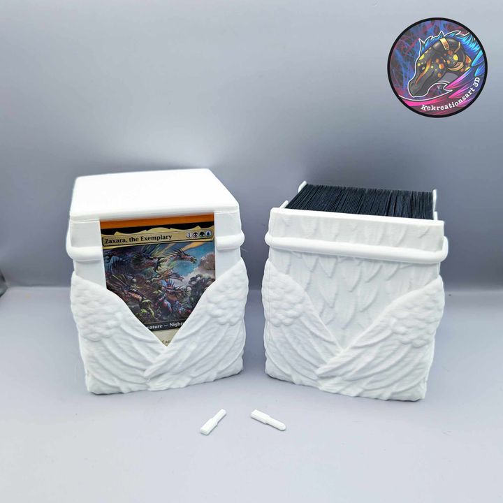 Angel Card Deck Box – Elegant Fantasy-Inspired Organizer