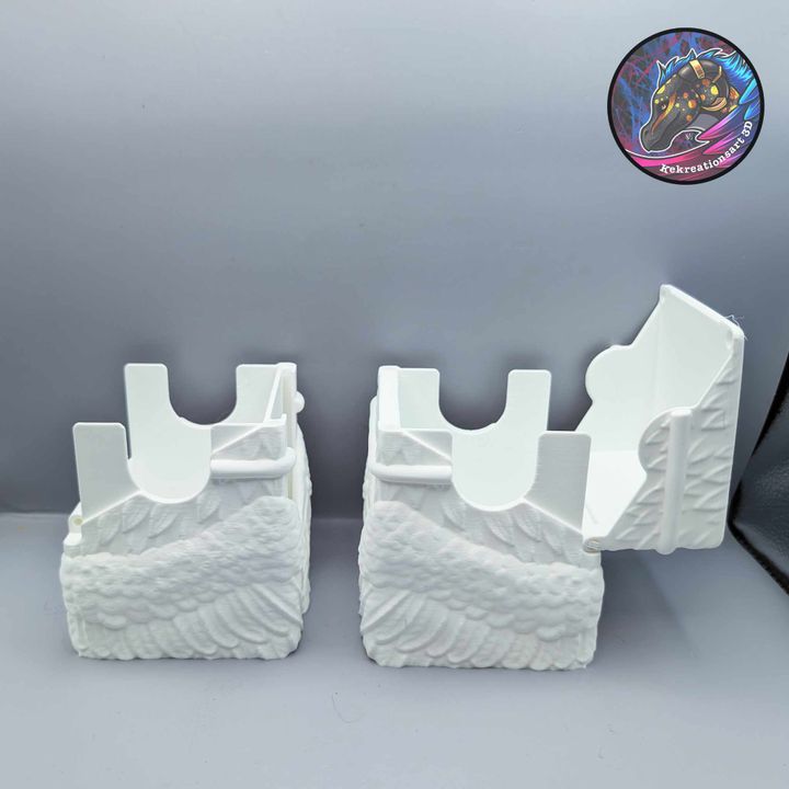 Angel Card Deck Box – Elegant Fantasy-Inspired Organizer