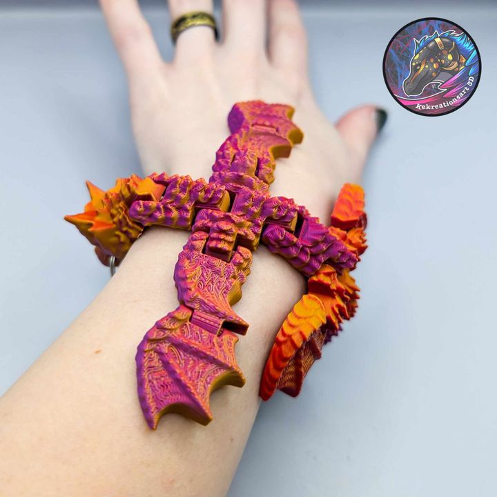 Modular Dragon Bracelet – Customizable Fantasy Jewelry