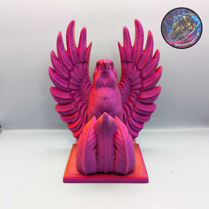 Phoenix Bookend – Elegant Fantasy-Inspired Organizer