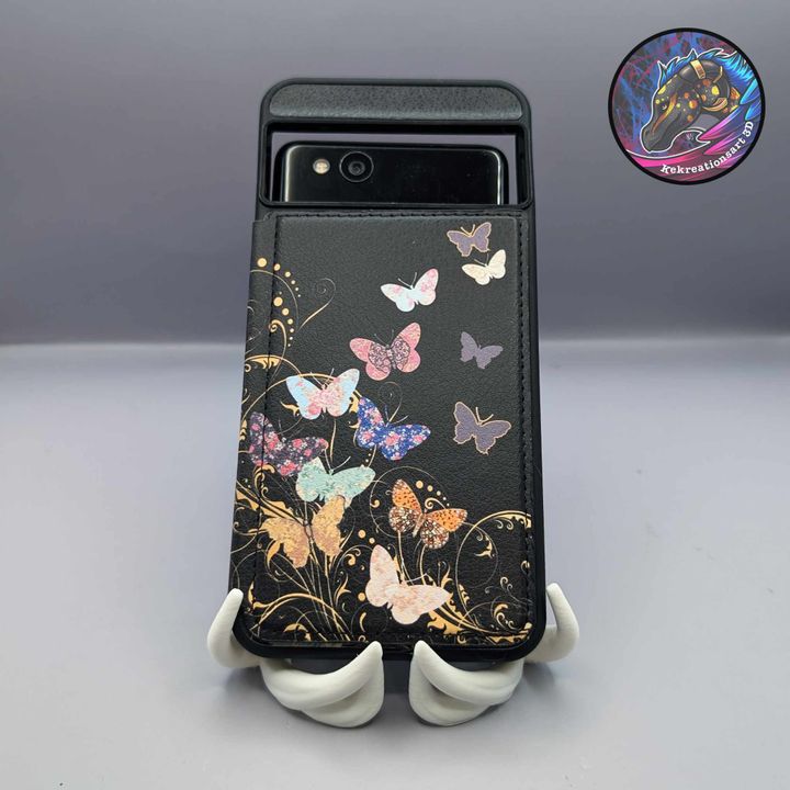 Deer Skull Card and Phone Holder – Rustic Functional Décor