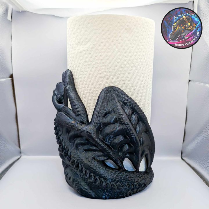 Dragon Paper Towel Holder