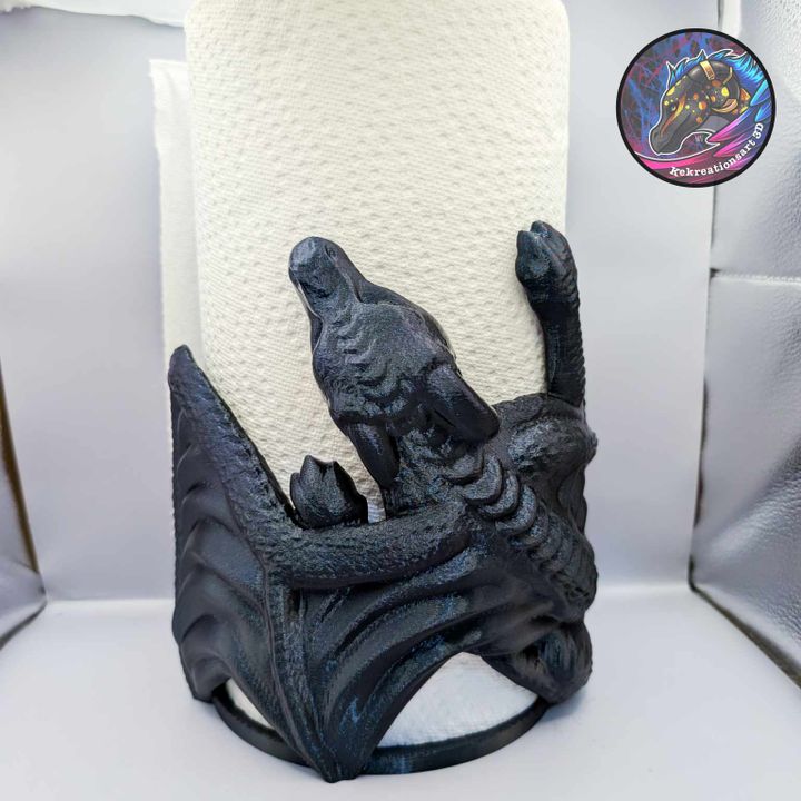 Dragon Paper Towel Holder