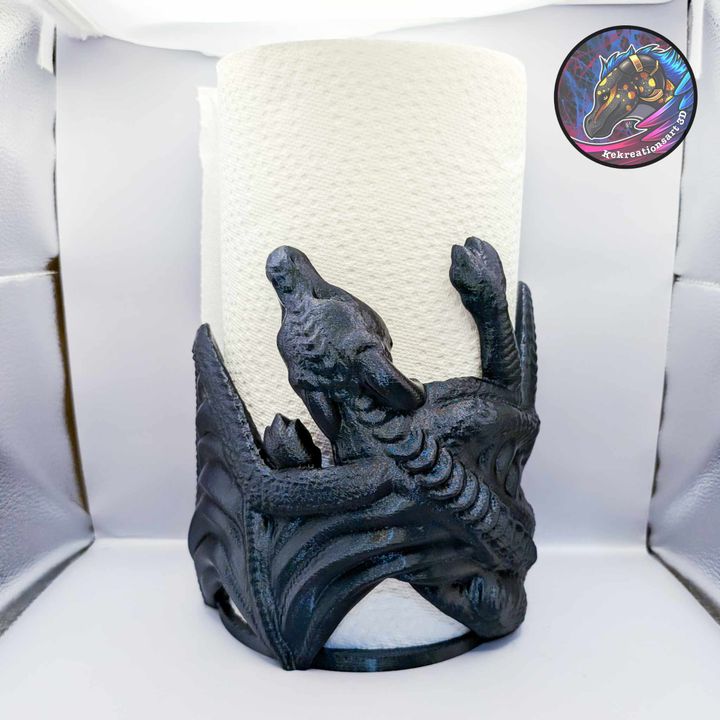 Dragon Paper Towel Holder