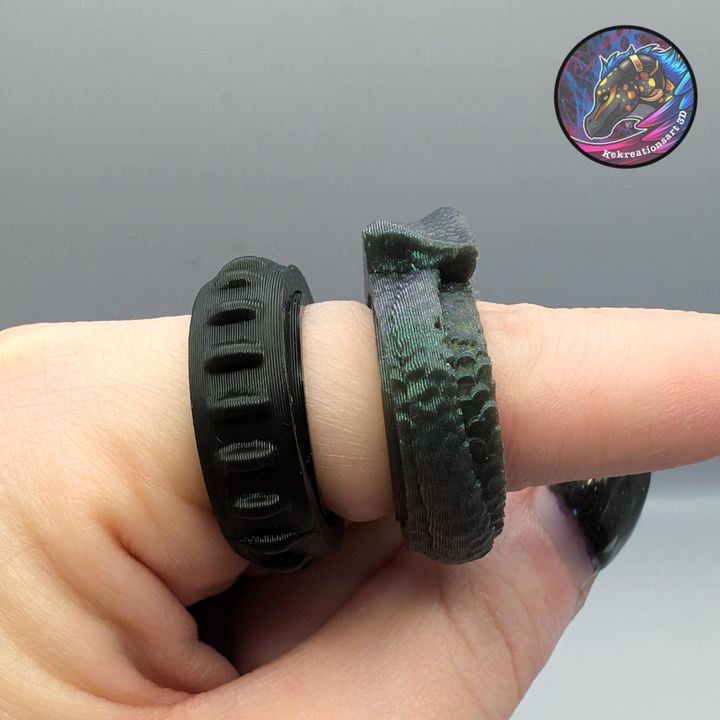 Fidget Ring Set – Stress Relief & Stylish Focus Tool