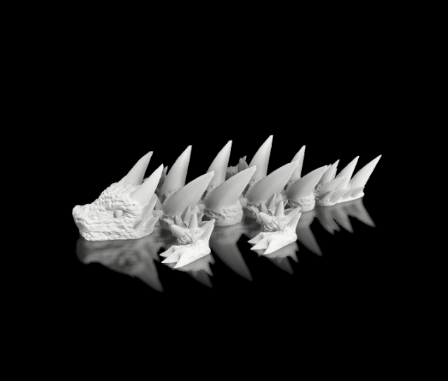 ArticulatedBabyBonespikeDragons(Gen1-3)
