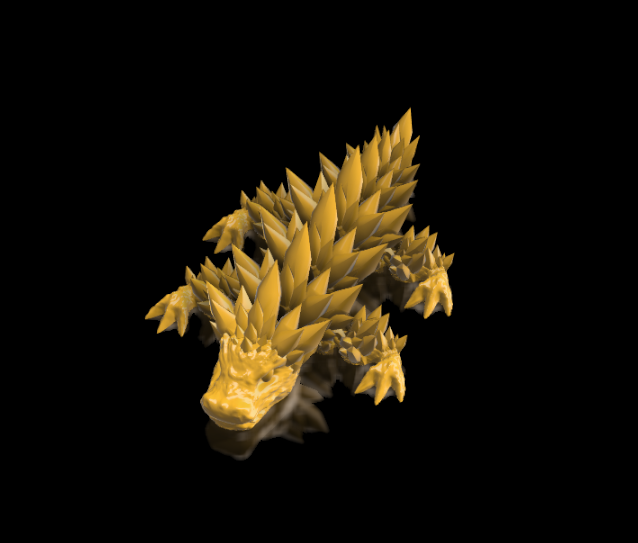 ArticulatedBabyQuartzDragon