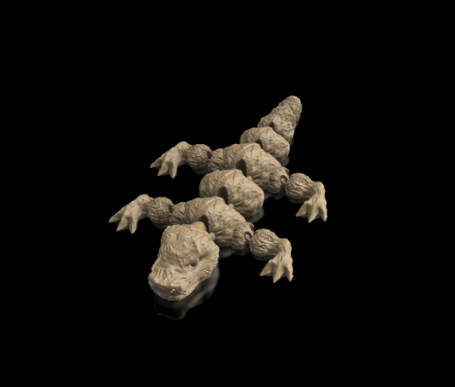 ArticulatedBabyStoneLizard