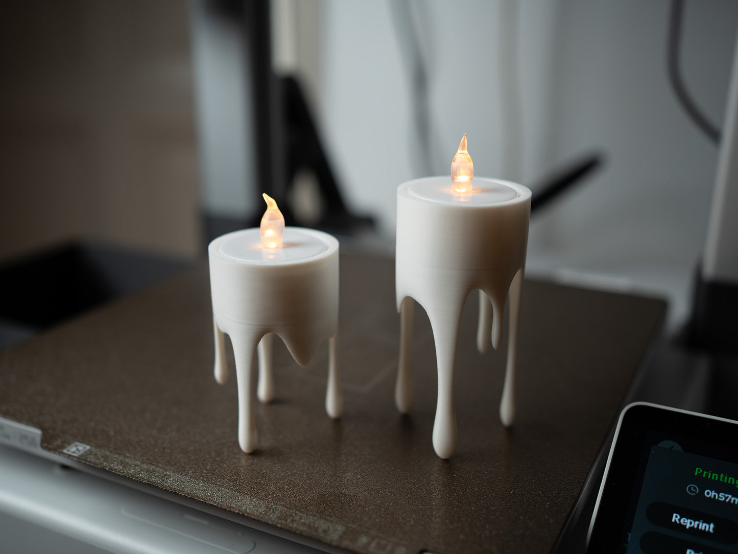 Floating Dripping Candle Led Tealight Holder