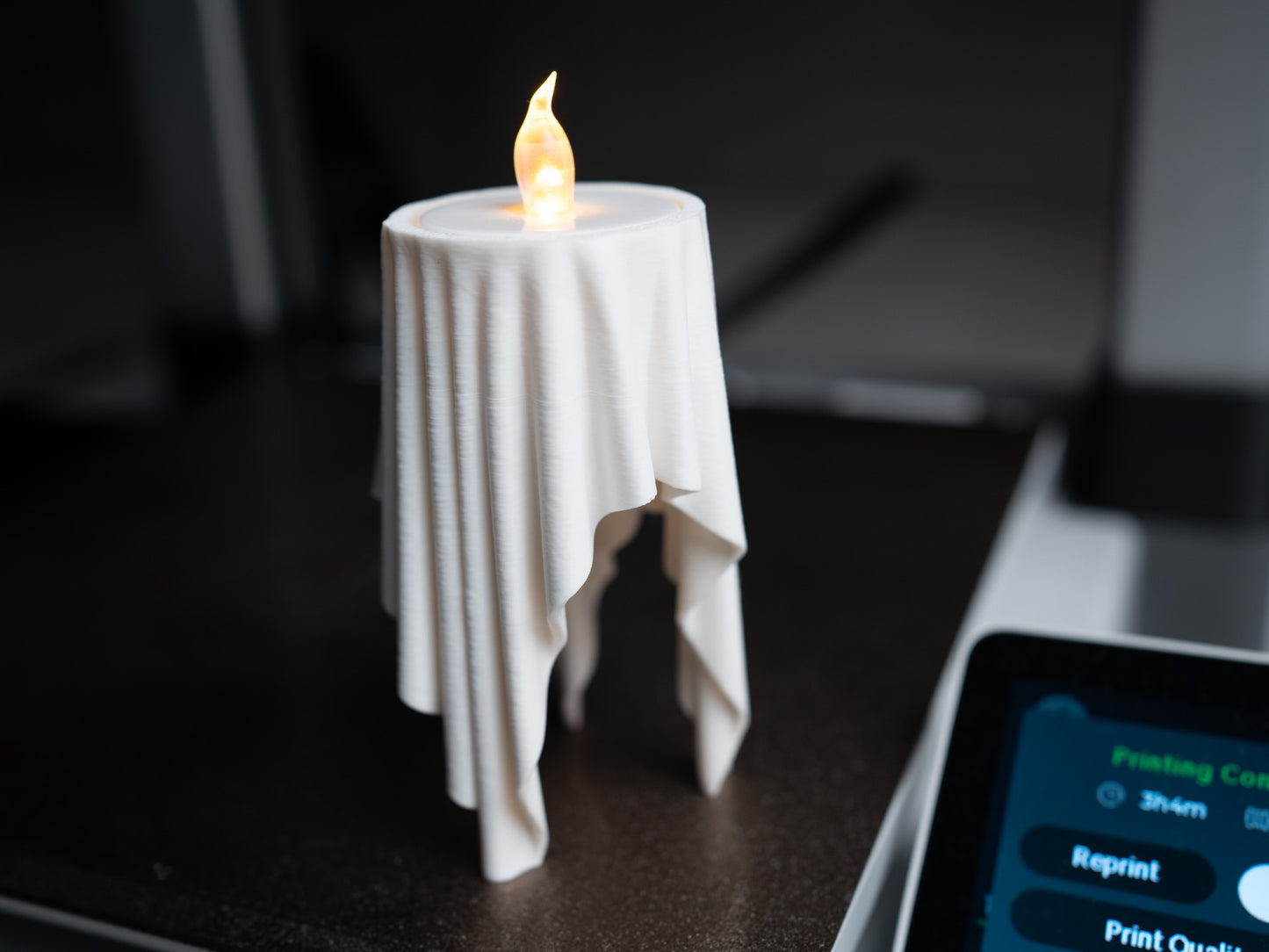 Floating Cloth Candle Led Tealight Holder
