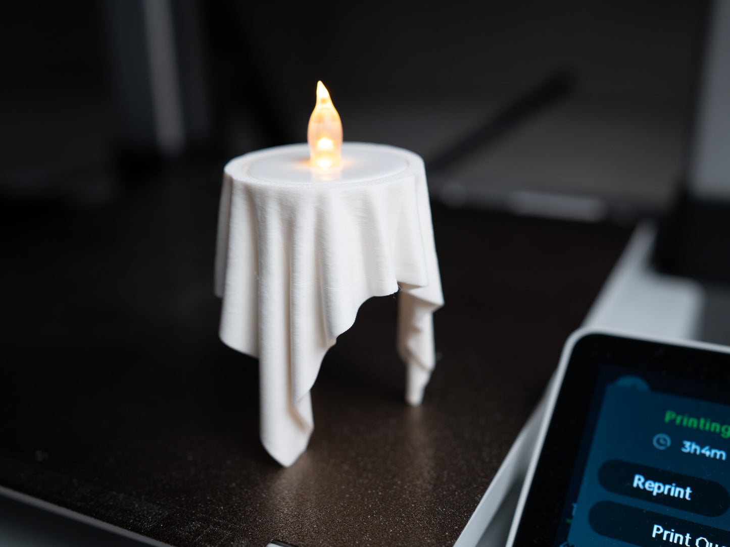 Floating Cloth Candle Led Tealight Holder