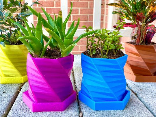 GeometricPlanterPot