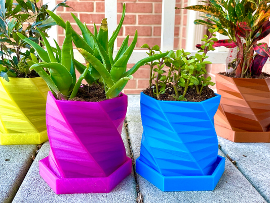 GeometricPlanterPot