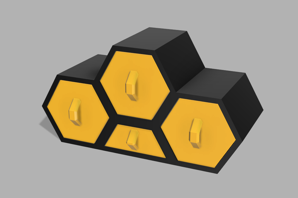 HexagonOrganizer(Stackable)