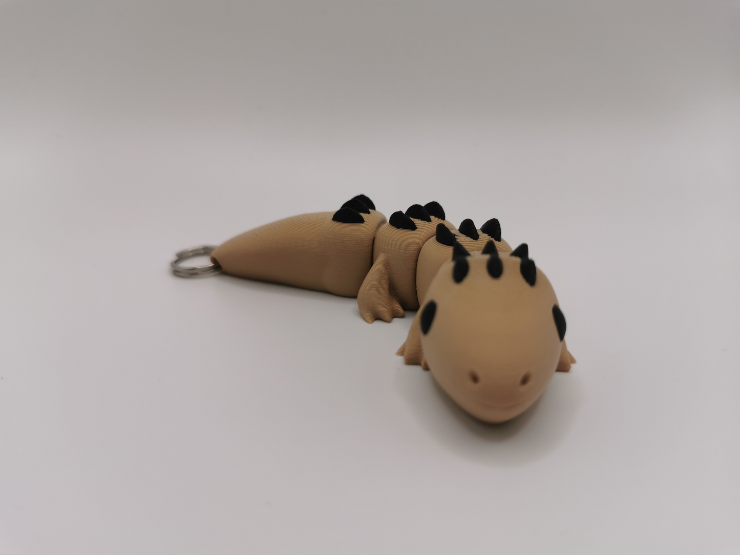 Shingleback Lizard Flexi Keychain