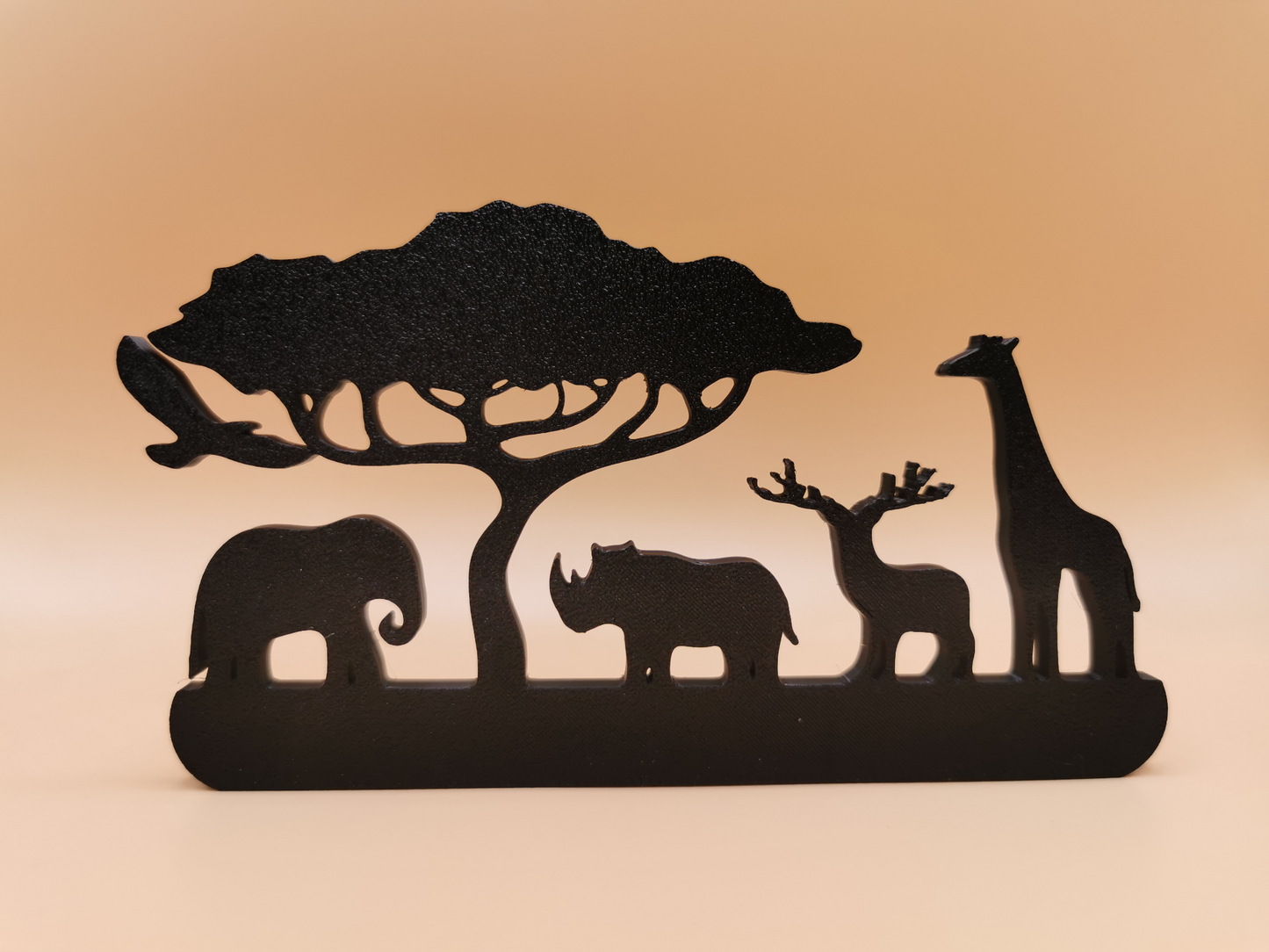 Safari Scene Desk Art
