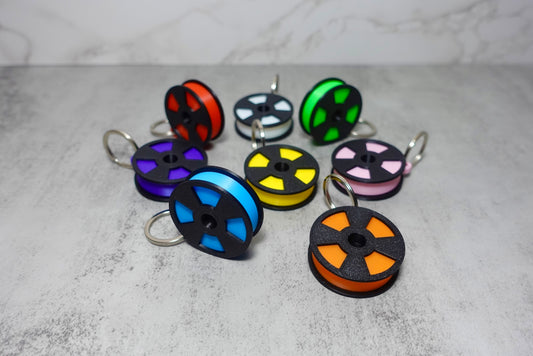 MiniFilamentSpoolKeychain