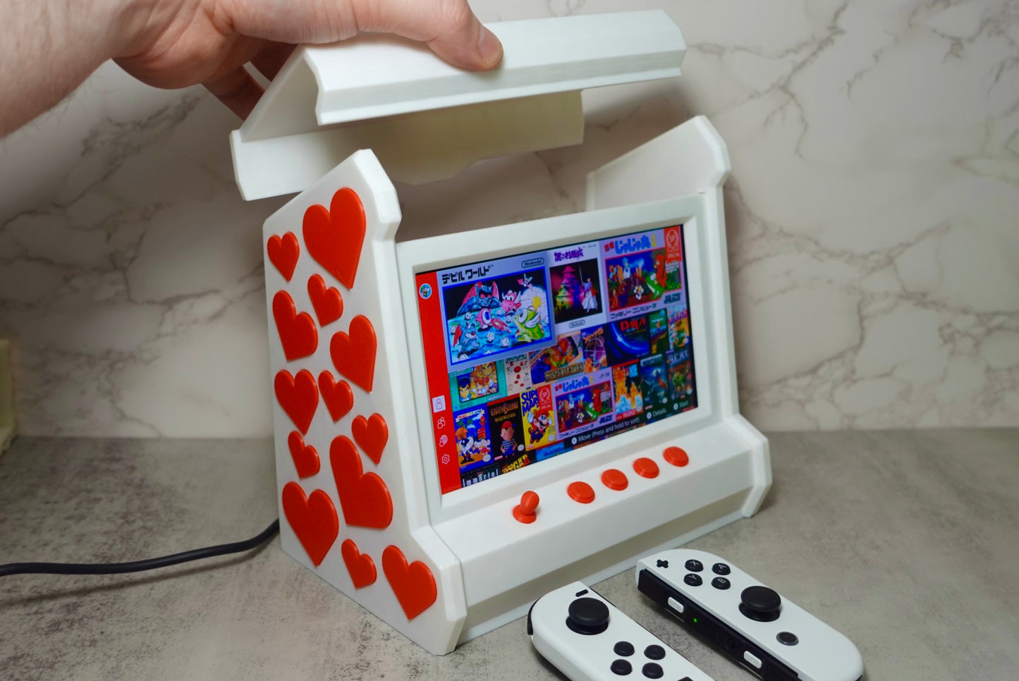 NintendoSwitchDisplay(RetroArcade(Hearts)