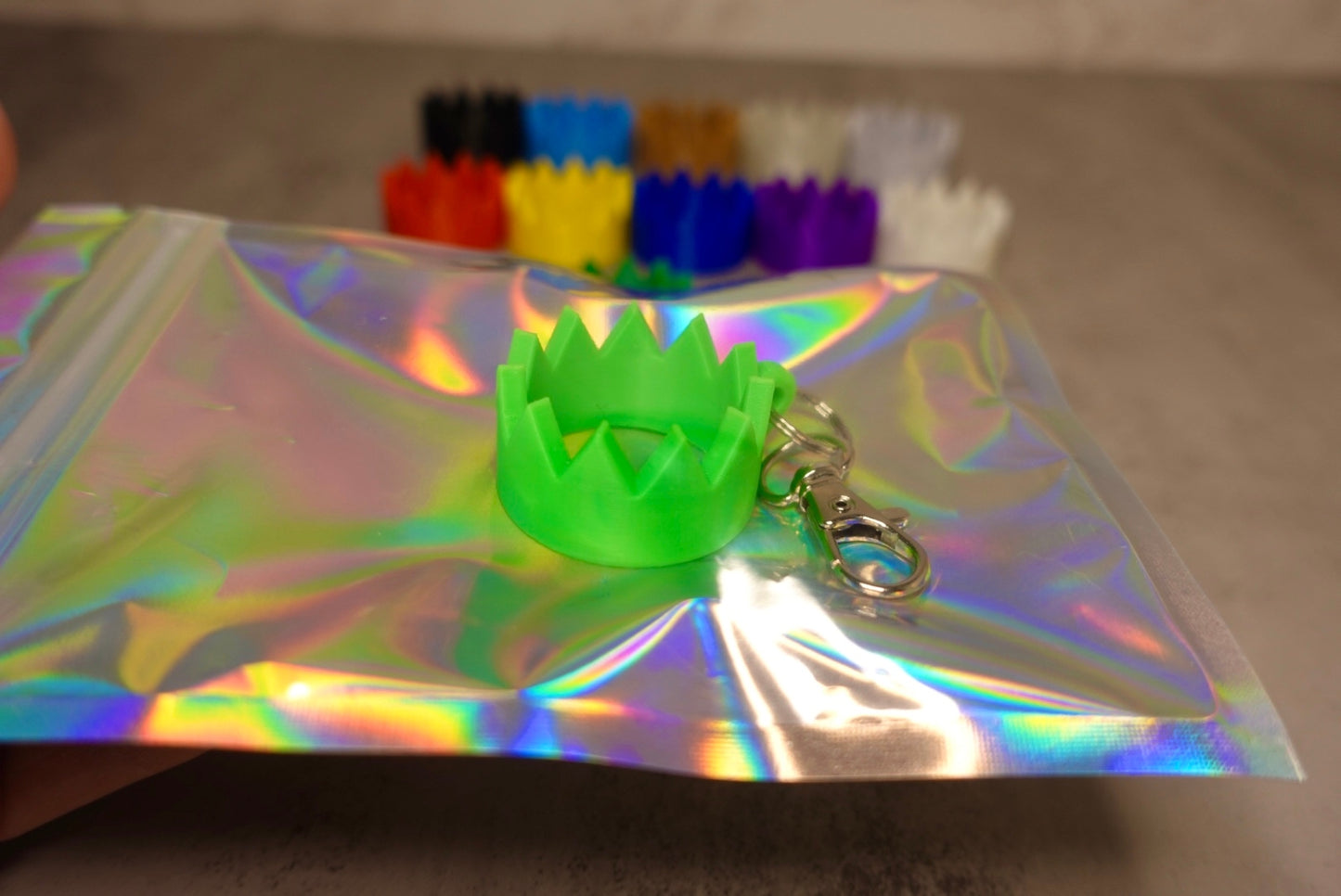 PartyHatKeychain