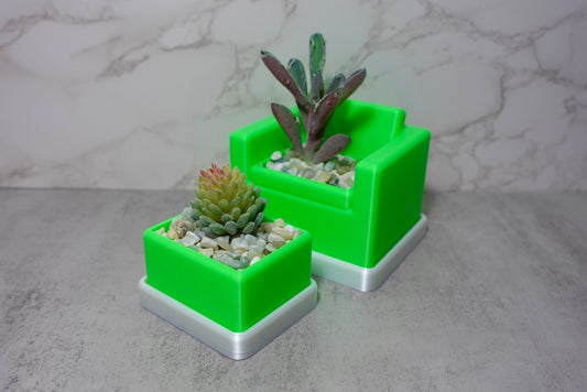 Sofa Planter Pots – Stylish 3D Printed Planters for Home