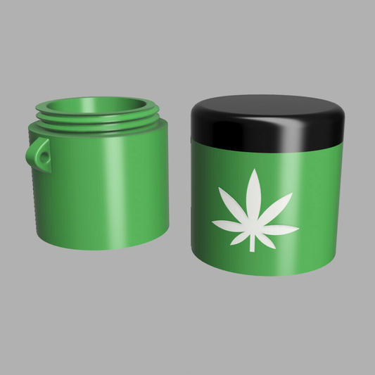 Leaf Stash Keychain | Stylish Gaming & Desk Accessory