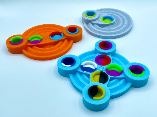 Gaming Desk Accessory: Pearl Marble Display for Styl-Gamers