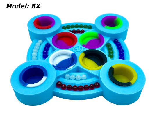 Gaming Desk Accessory: Pearl Marble Display for Styl-Gamers
