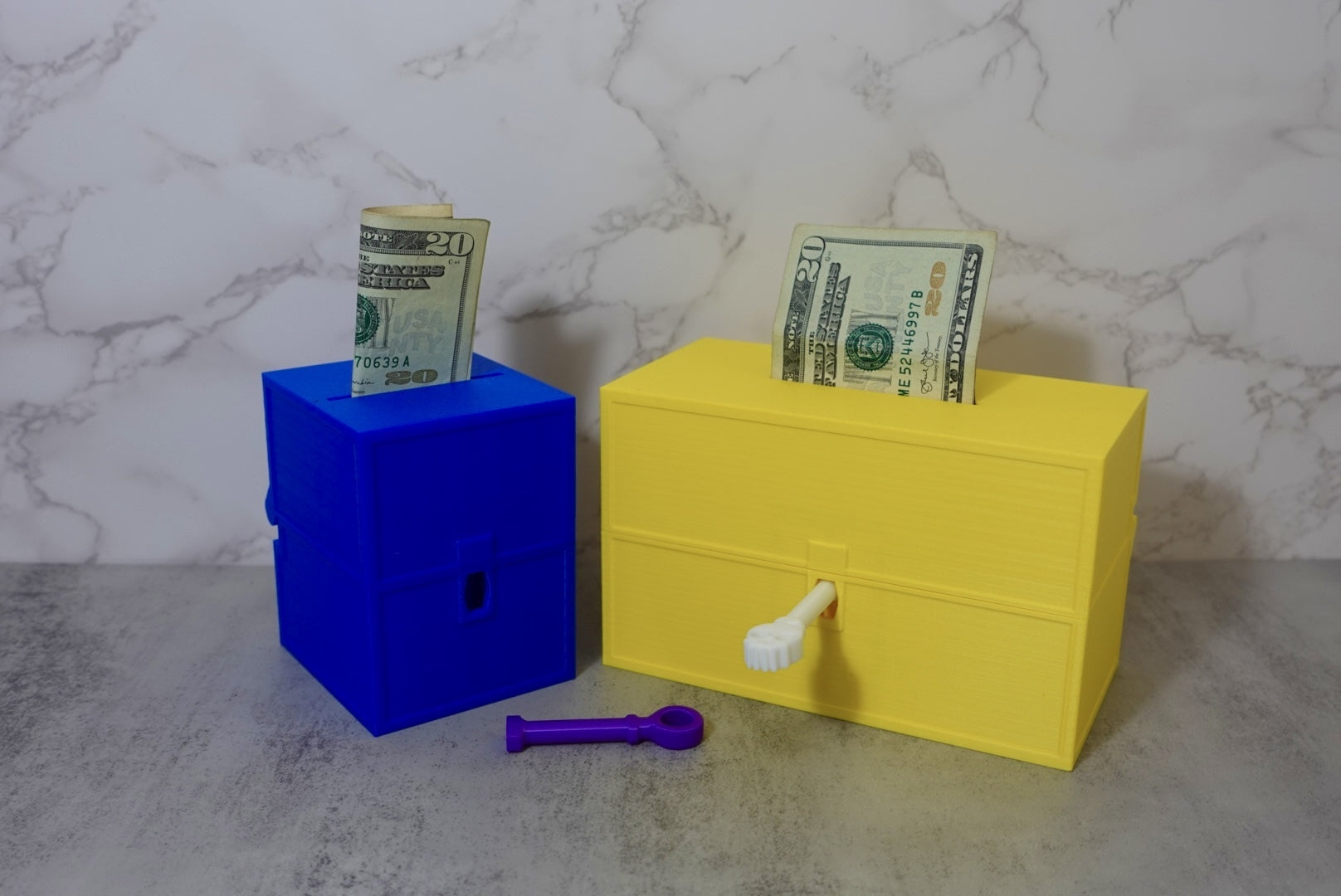 3D Printed Treasure Chest – Lockable Gaming & Desk Décor Box