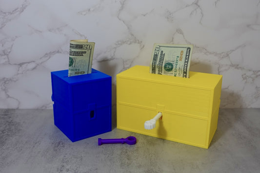 3D Printed Treasure Chest – Lockable Gaming & Desk Décor Box