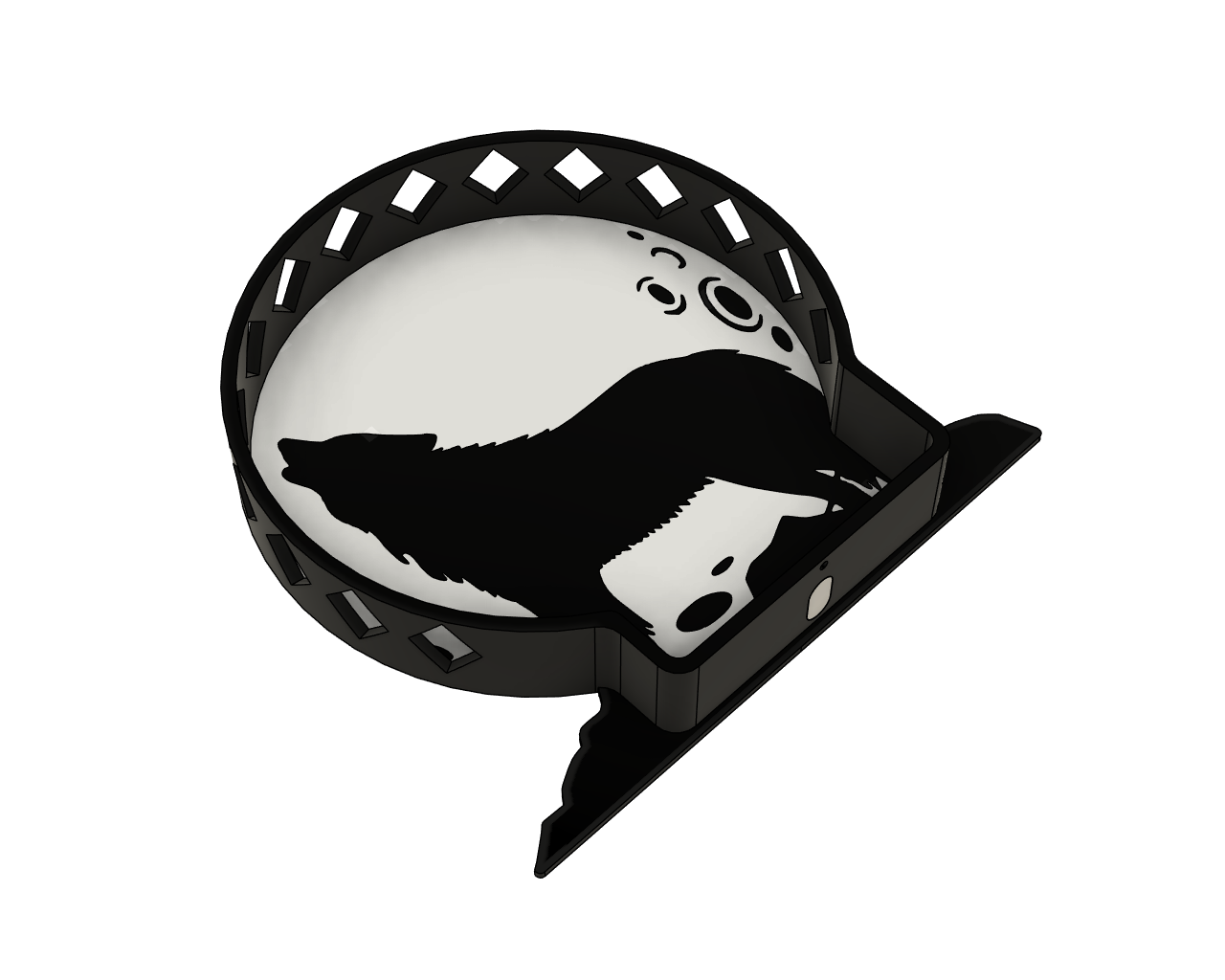 Lone Wolf Lampe