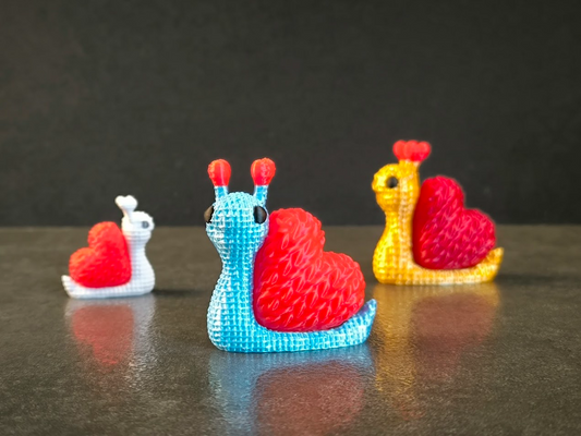 Knitted Snail Of Love