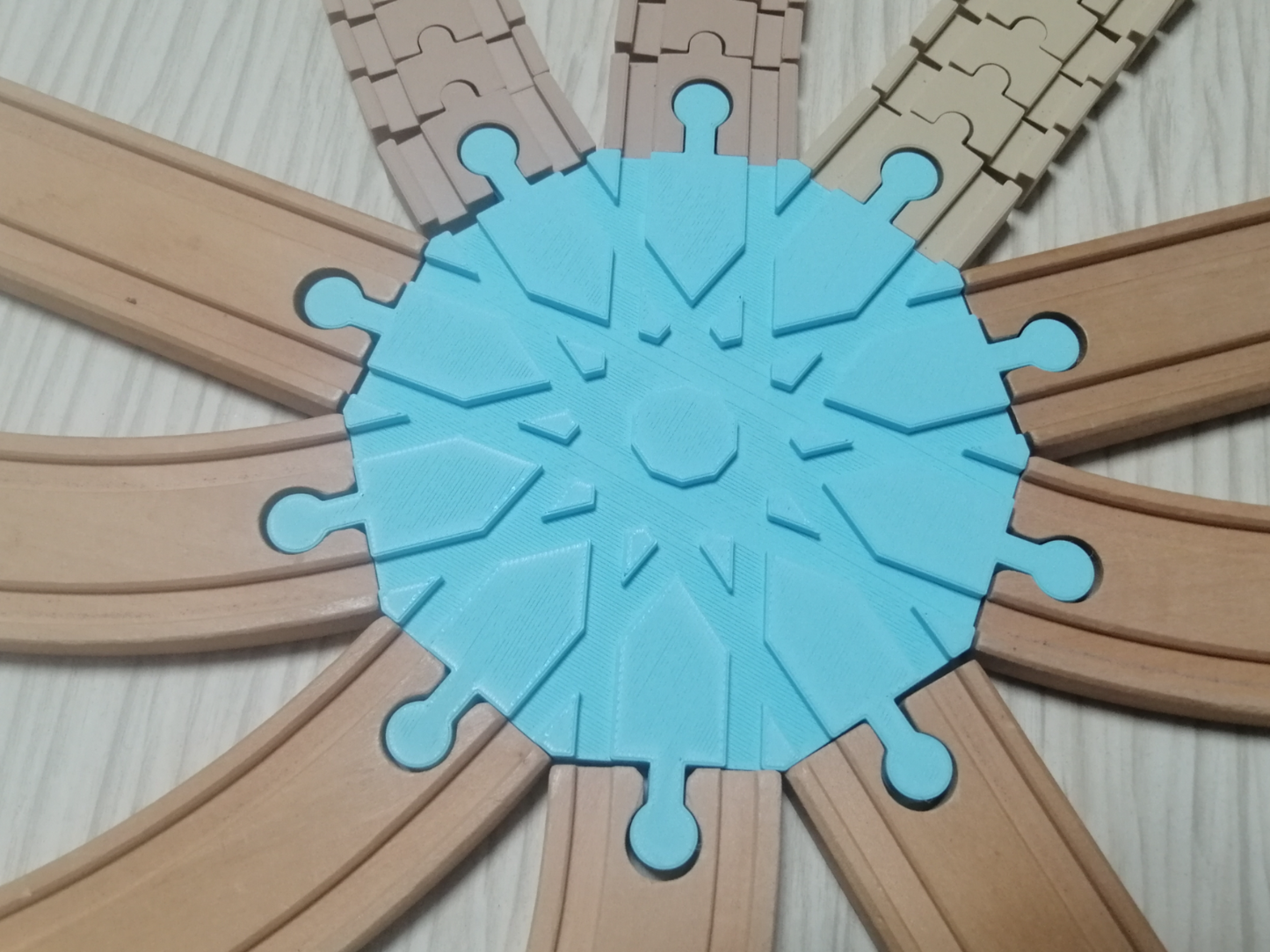 10 Way Rail With Male Connectors