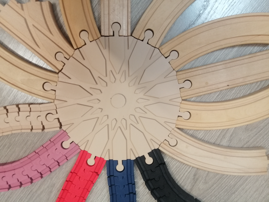 14 Way Rail With Male Connectors