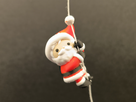 Climbing Santa