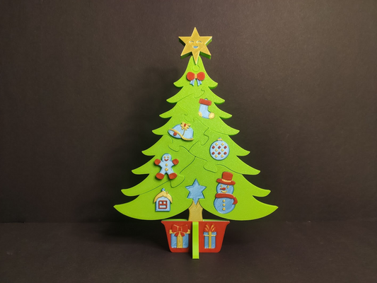 3D Puzzle Christmas Tree