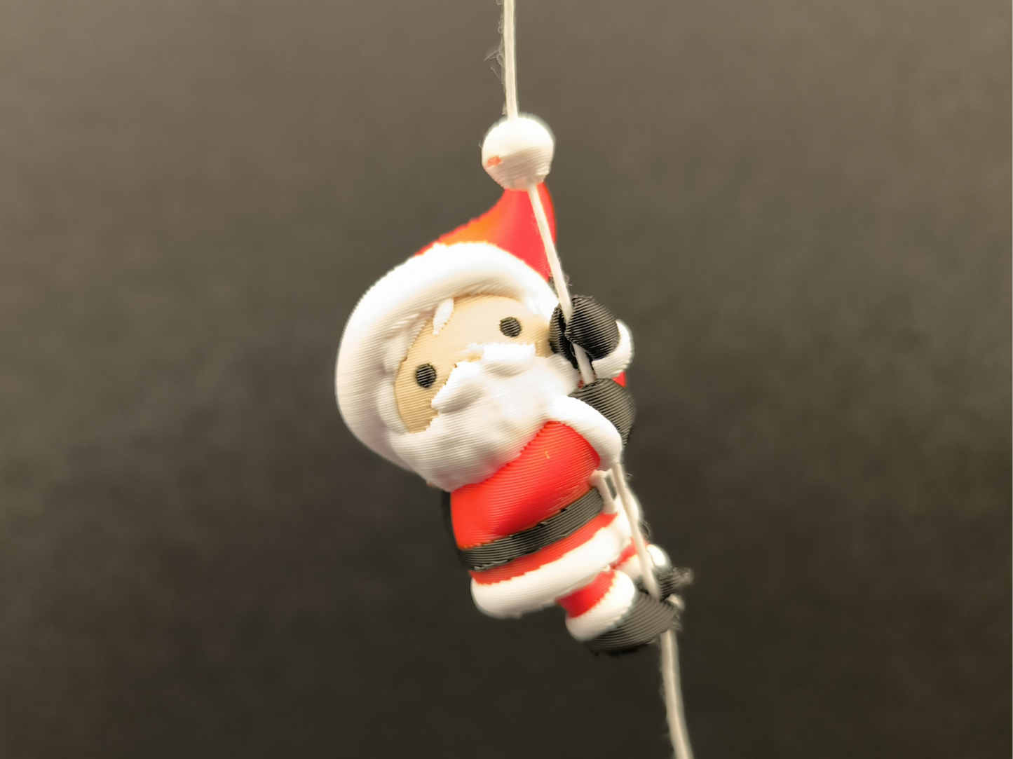 Climbing Santa