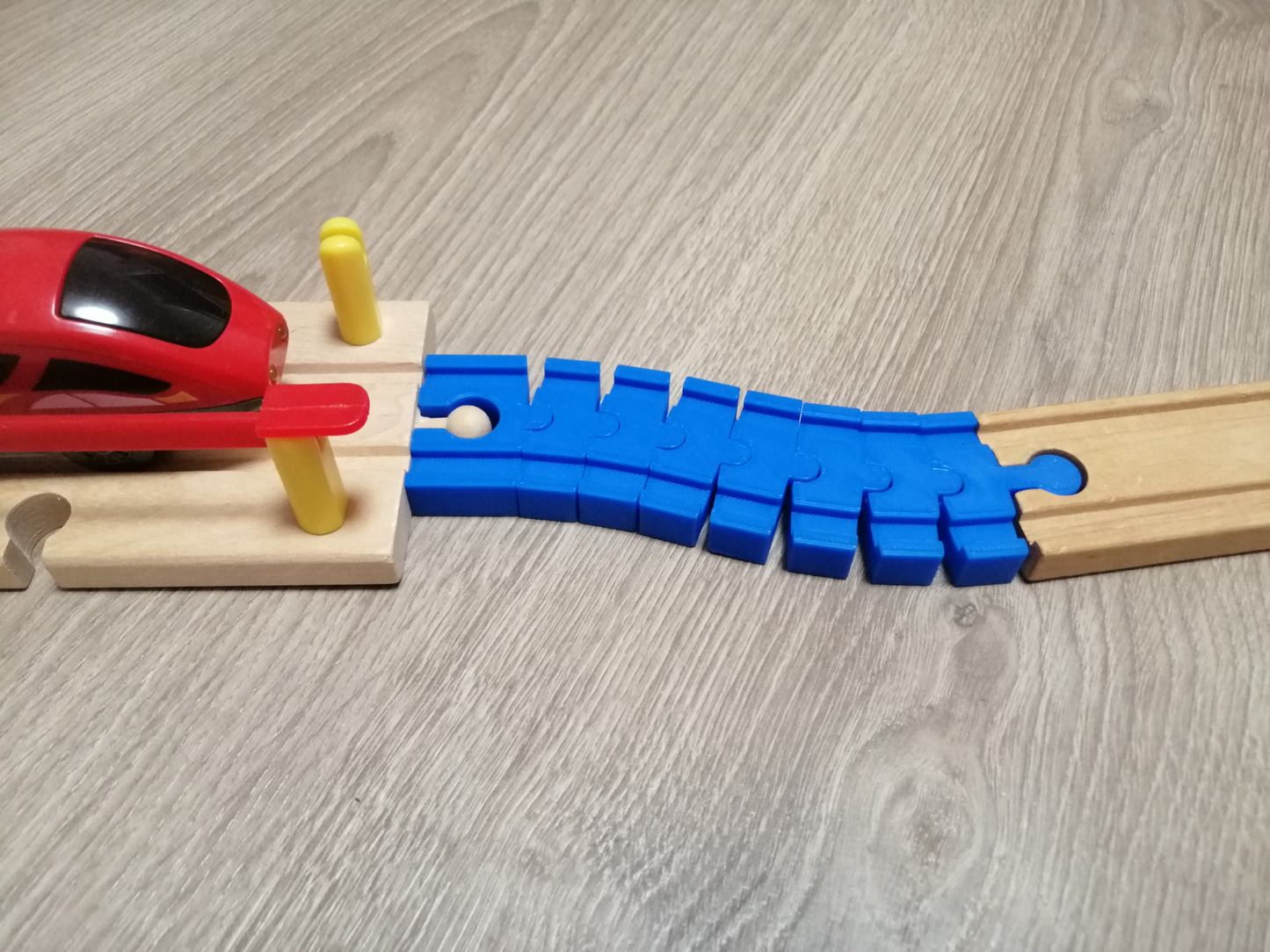 Verstärkte flexible Schienen