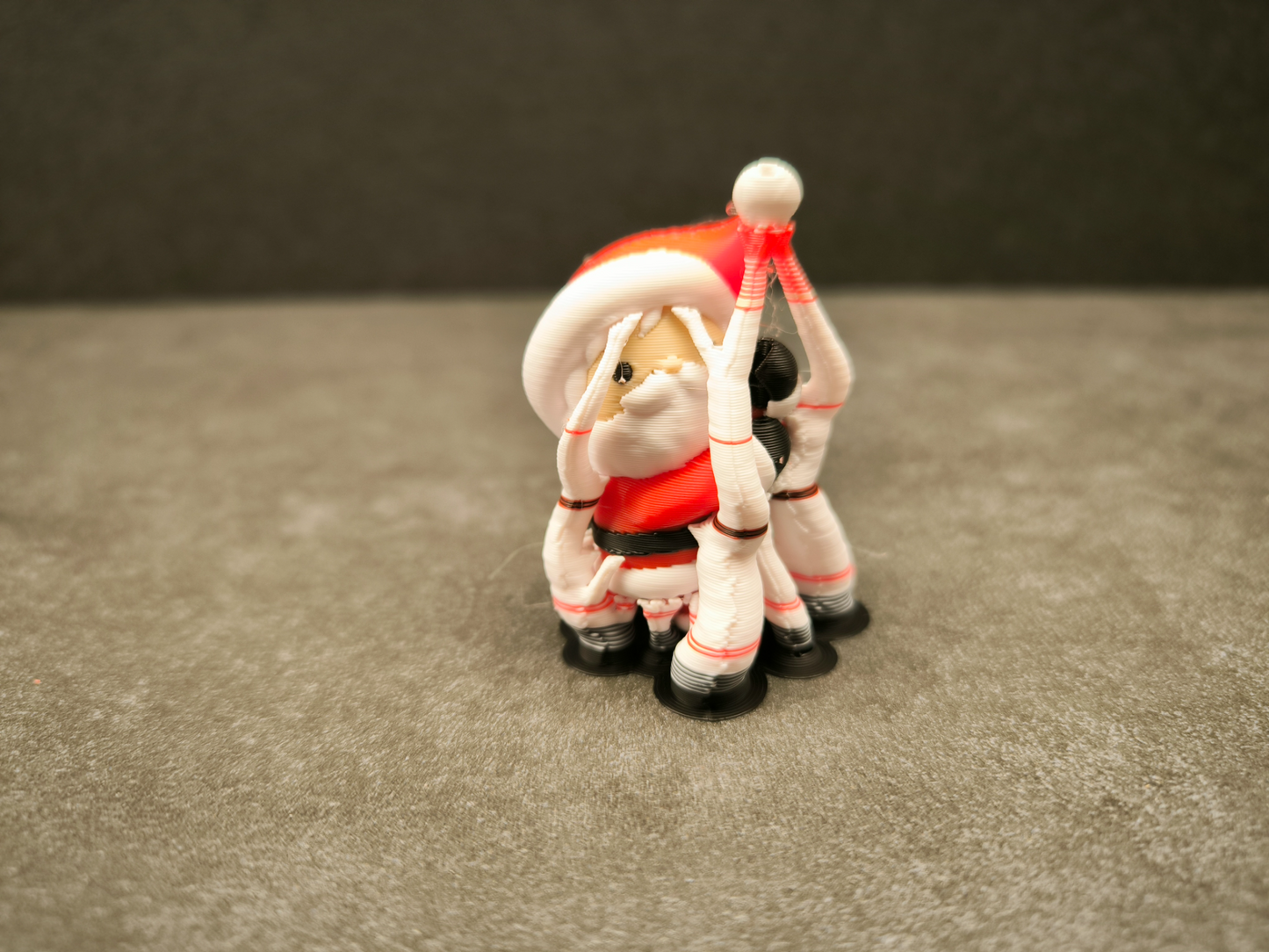 Climbing Santa