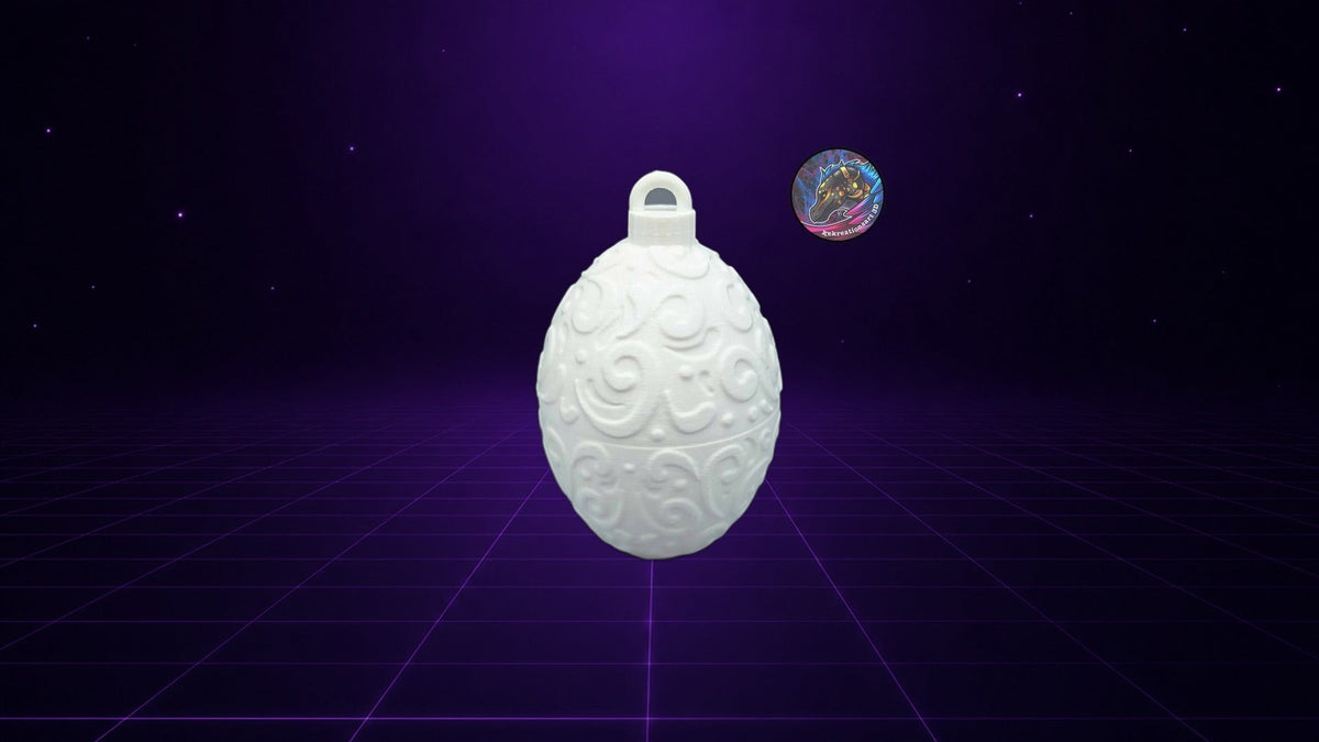 Decorative Egg Ornament – Elegant Collectible Home Accent