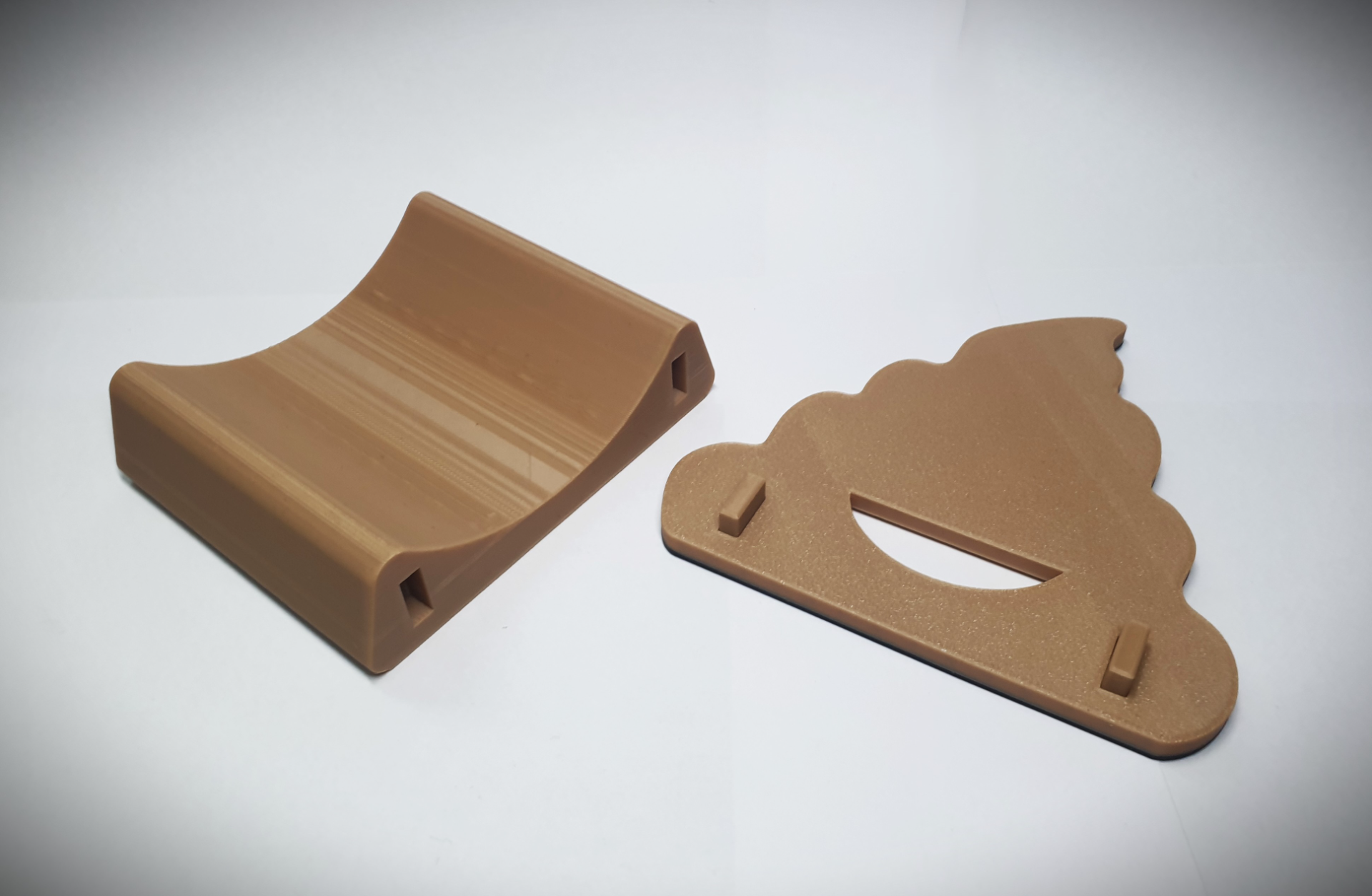 Poop Emoji Toilet Paper Stand Holder