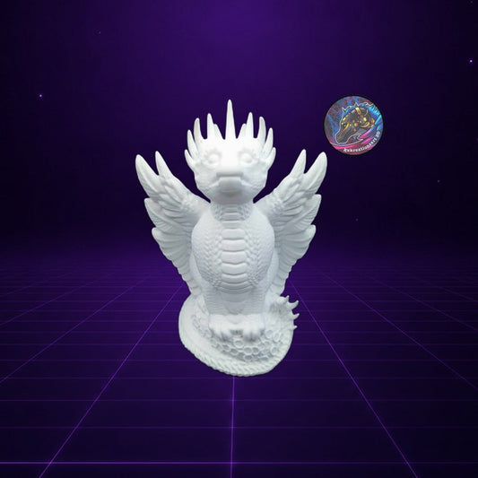 Dragon Tree Topper Angel 2024 – Unique Fantasy Holiday Décor
