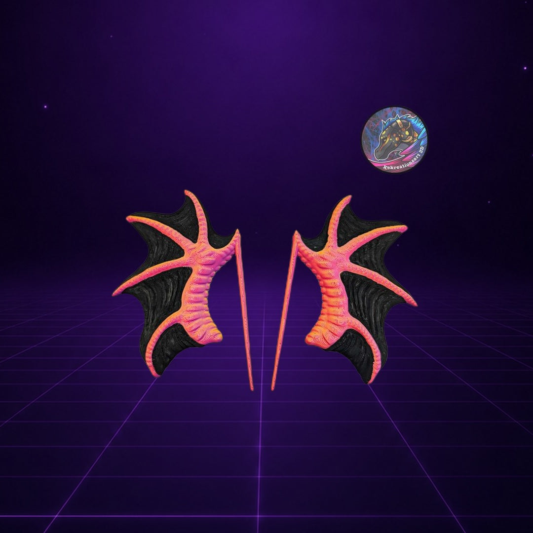 Dragon Wing Hair Sticks