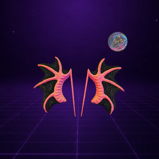 Dragon Wing Hair Sticks