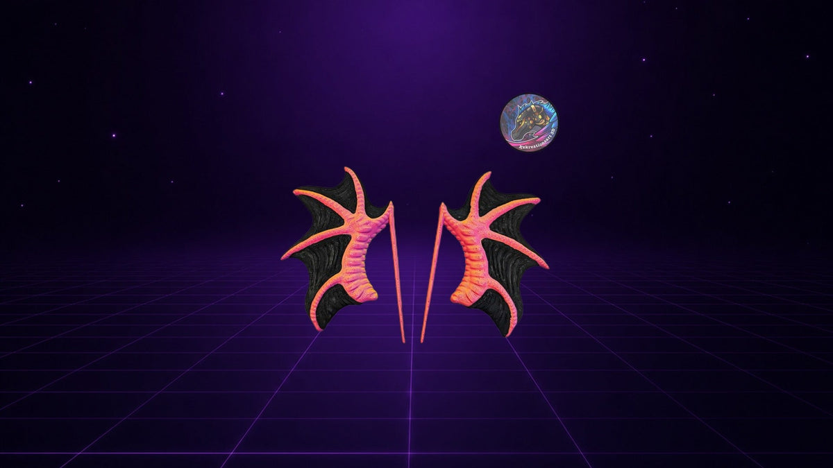 Dragon Wing Hair Sticks