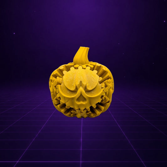 Gear Jack'O'Lantern – Steampunk Halloween Décor