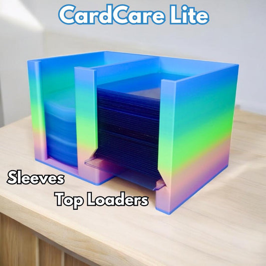 CardCare Lite sleeve and toploader dispenser