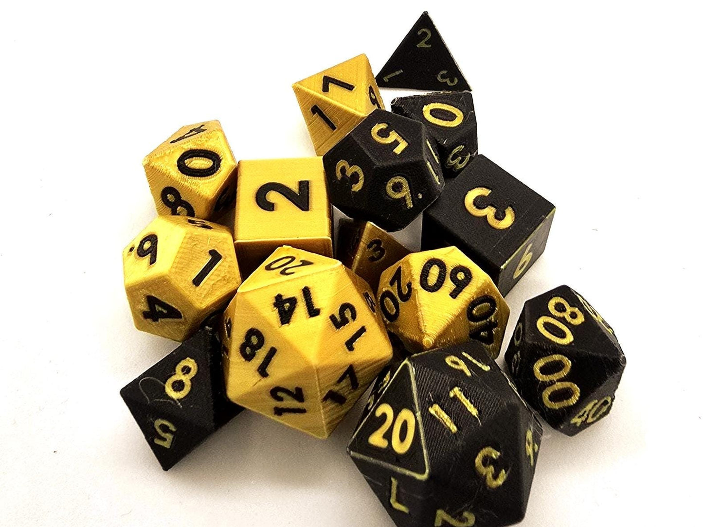 Dual Color Dice Set (x7 Dices)