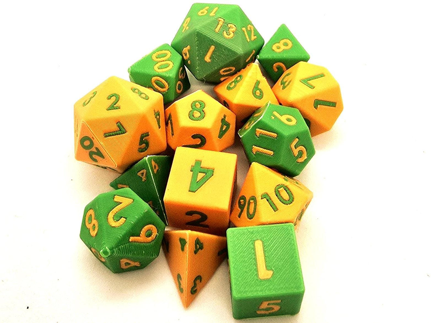 Dual Color Dice Set (x7 Dices)