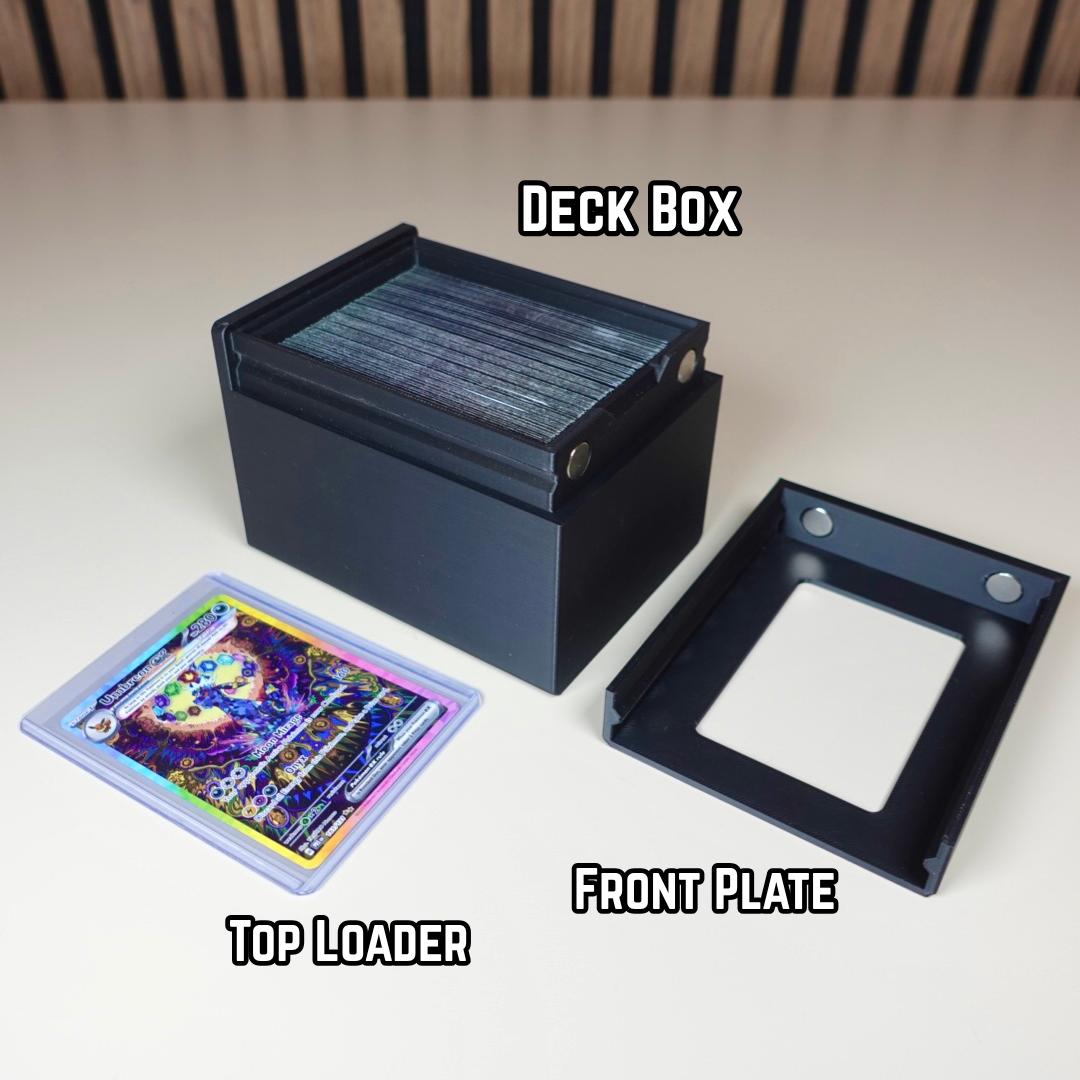 Deck Box Magnetic Slide Vault detail